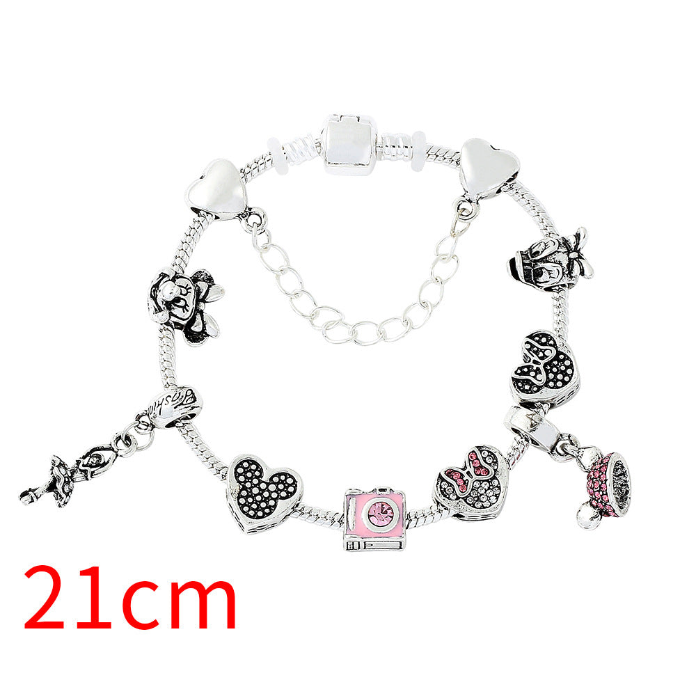 Alloy cartoon bracelet (Minimo de Compra 5) MIC-ZhuoX025