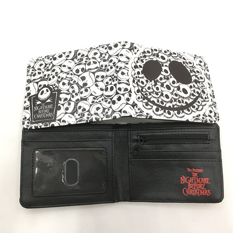 PU Scary Skull Wallet MYA-HaoJ004