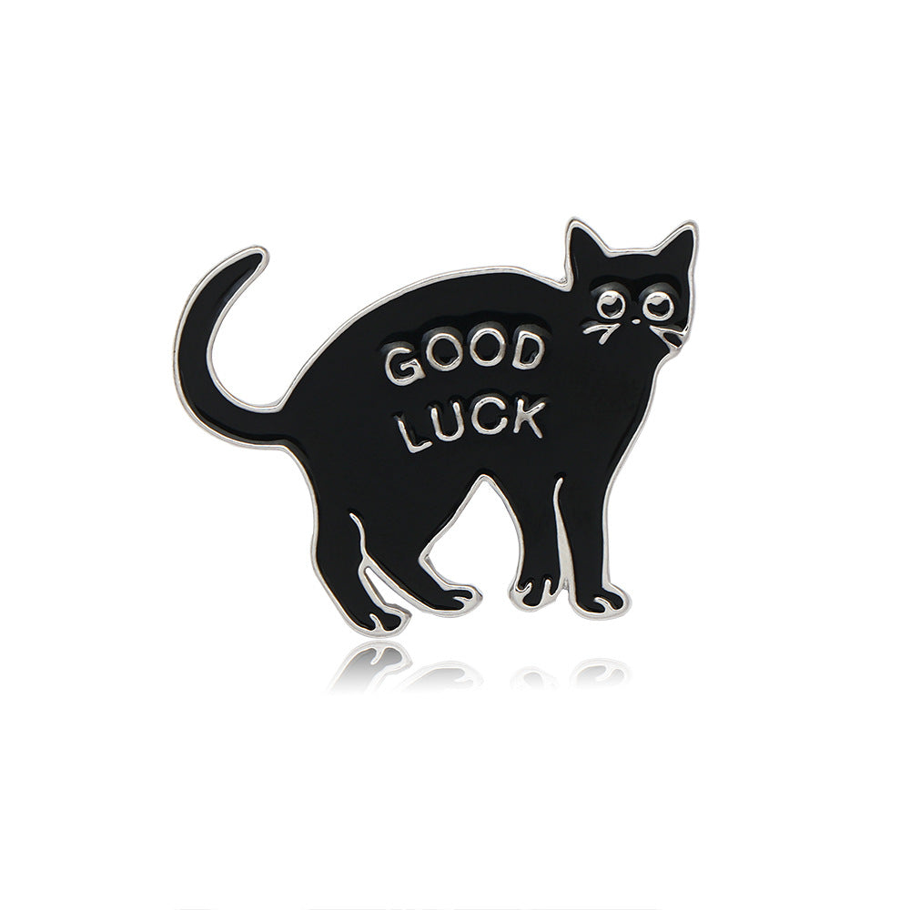 Alloy cartoon cat claw letter brooch (Minimo de compra 2) MIC-ZhiJ019