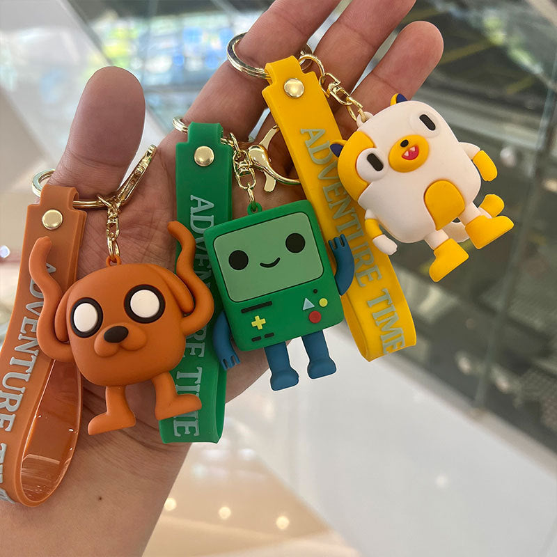 PVC Adventure Time Cartoon Keychain MIC-MiaoY074