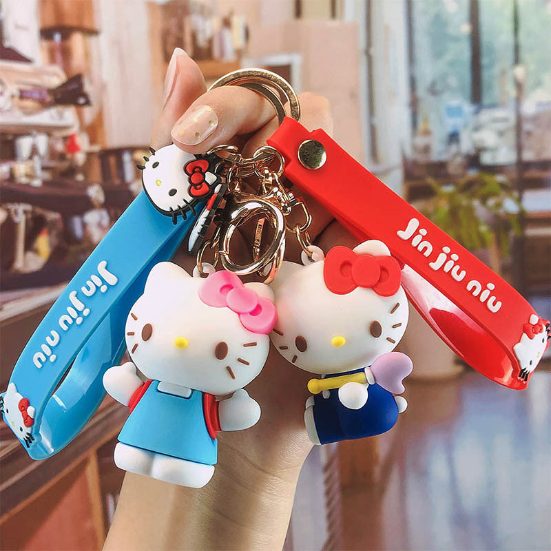 PVC cartoon doll keychain MIC-ZhiC001