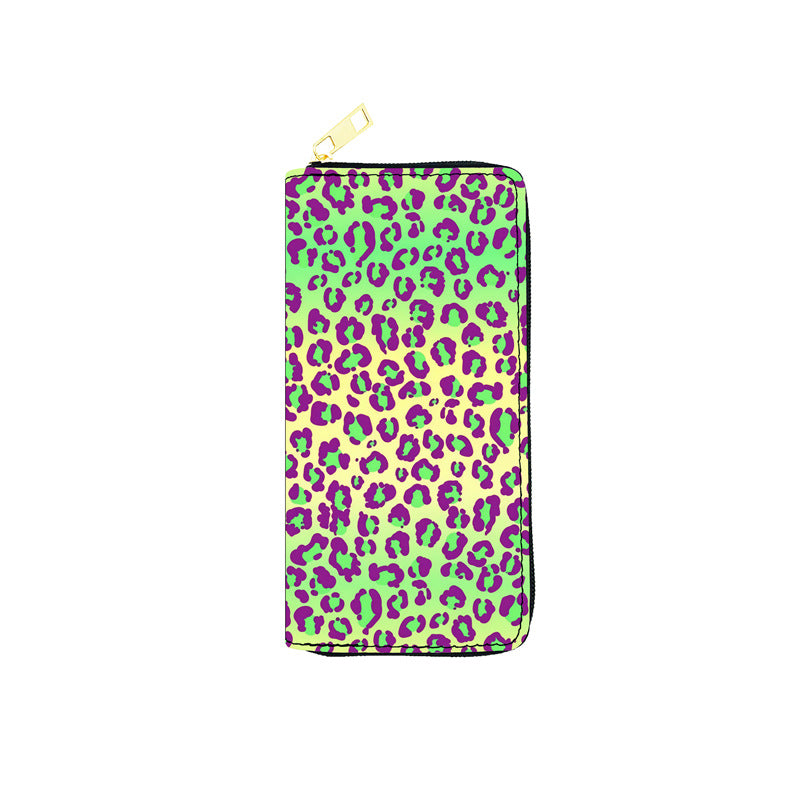 PU snake print leopard print wallet (Minimo de compra 3) MYA-JiR048