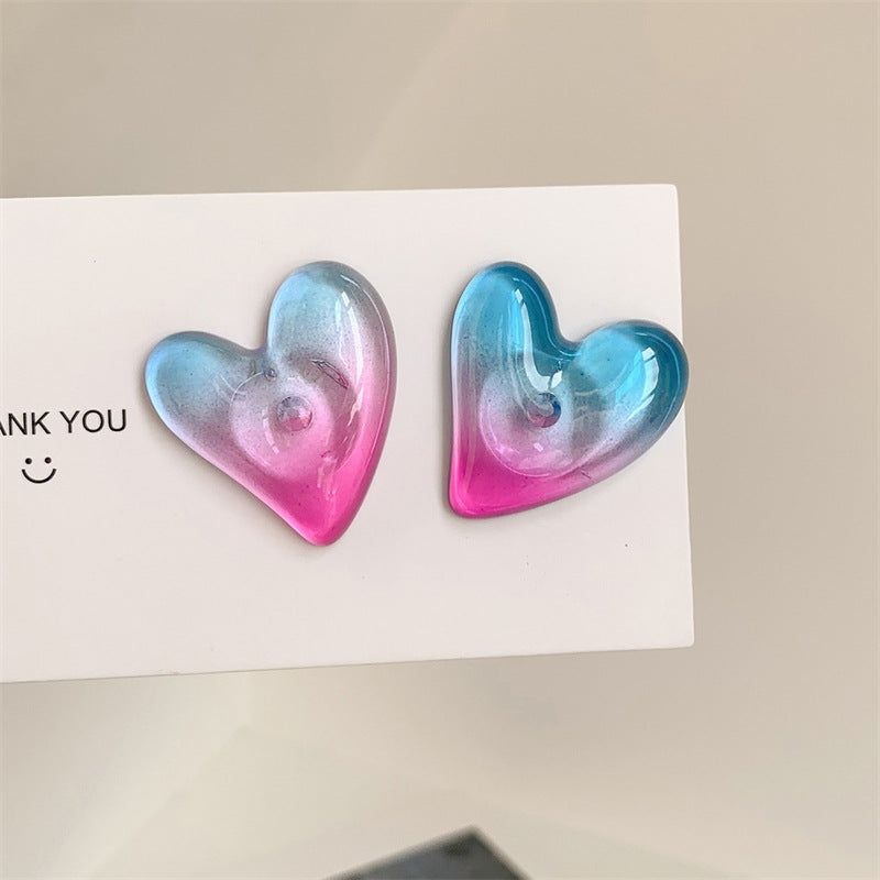 Alloy Candy Love Earrings (Minimo de compra 2) MIC-LuoN011