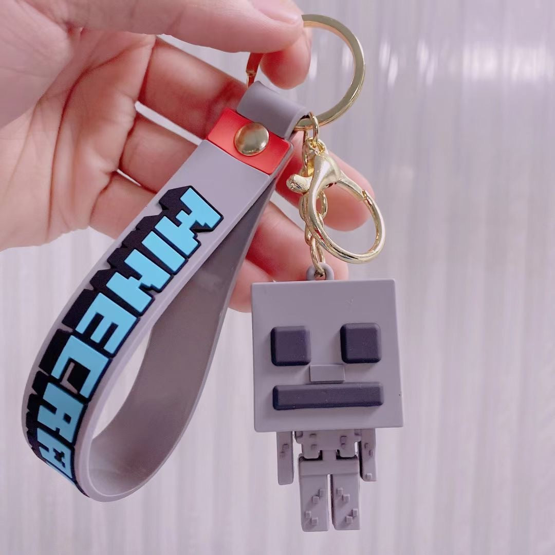 Keychains PVC Hardware Cartoon Cute Minecraft (M) Minimo de compra 2 MIC-YWYS004