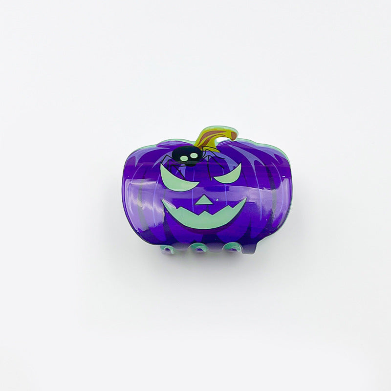 Plastic Halloween Pumpkin Bat Ghost Shadow Hair Clip (Minimo de Compra 10) MIC-HangX008