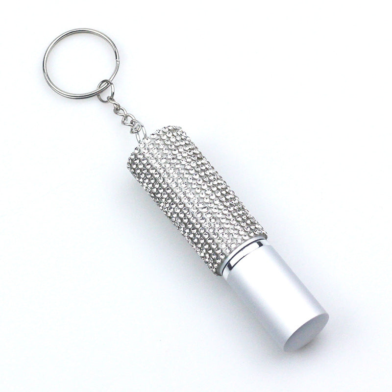 Keychain Metal 10ml Diamond Perfume Bottle MOQ≥2 ChaoH051