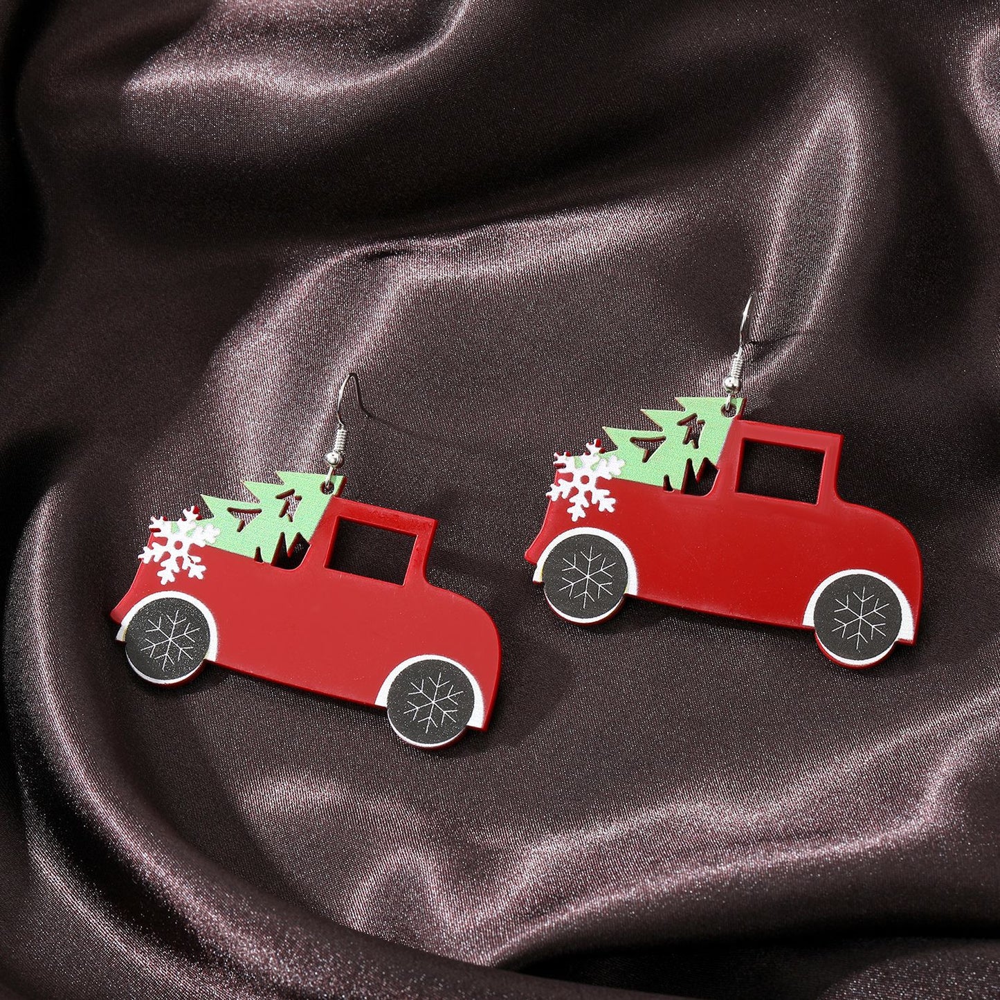 Alloy Christmas series earrings (Minimo de Compra 5) MIC-JueJ024