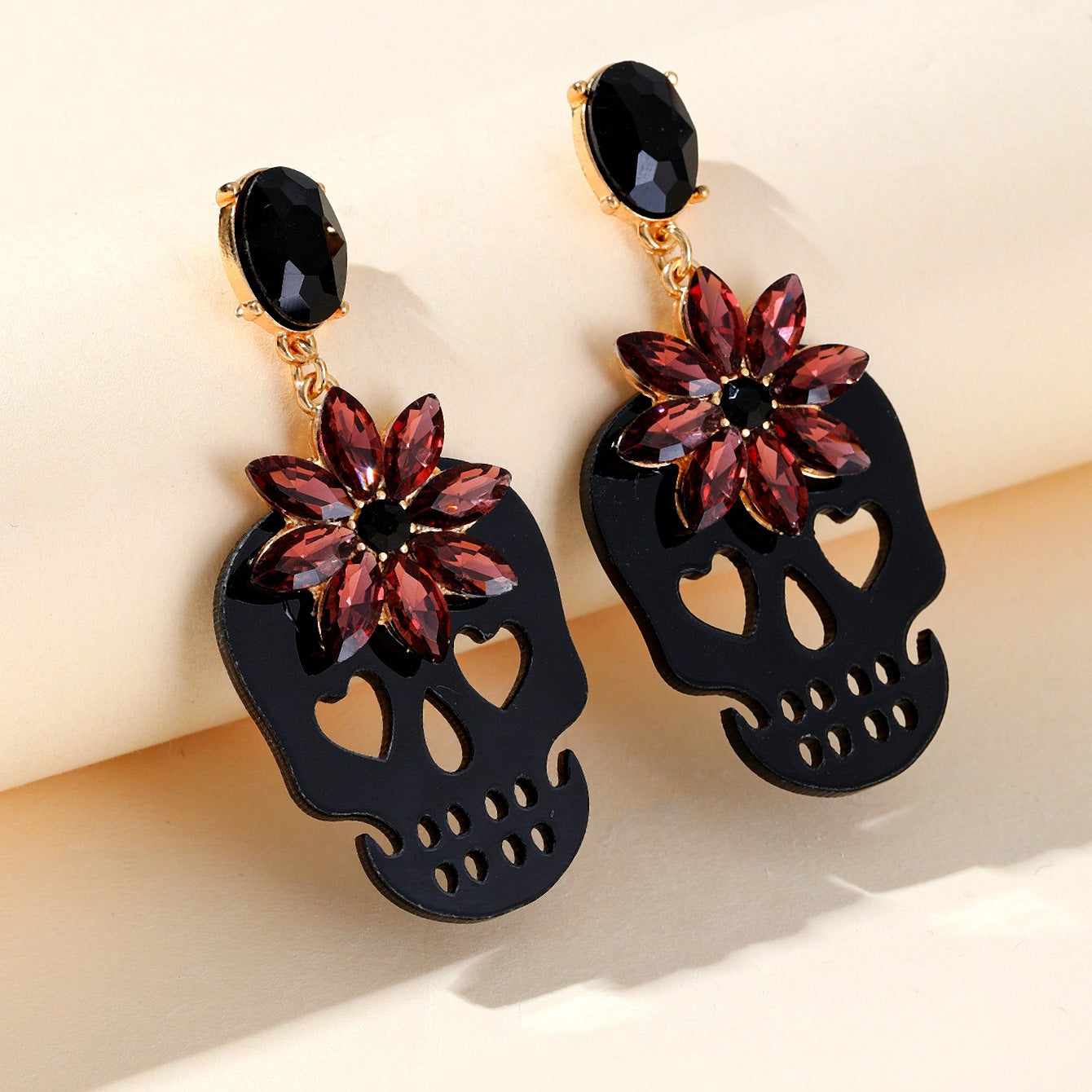 Alloy New Skull Earrings (Minimo de Compra 2) MIC-LeY001