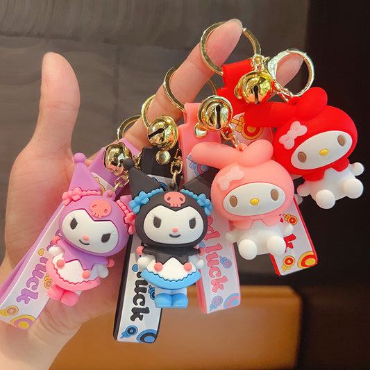 Cute Cartoon Keychain Silicone Keychain (S) MIC-OuF002