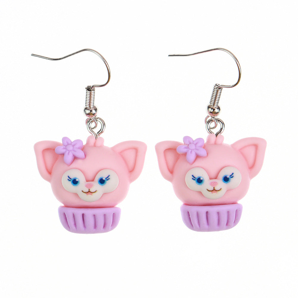 Cupcake earrings US-NiQ009