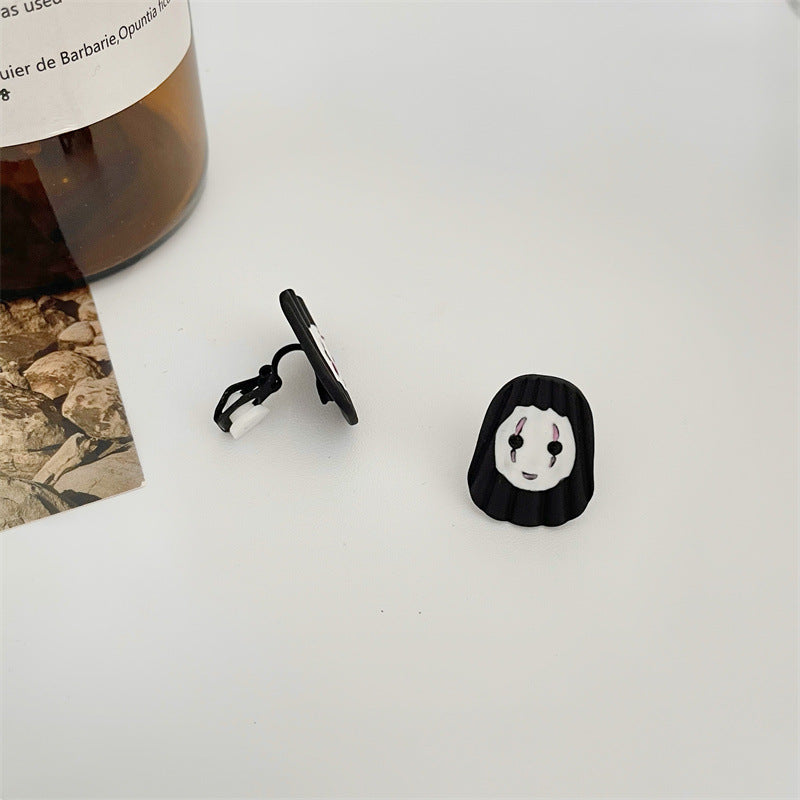 Alloy Faceless Men's Earrings MIC-TTSP005