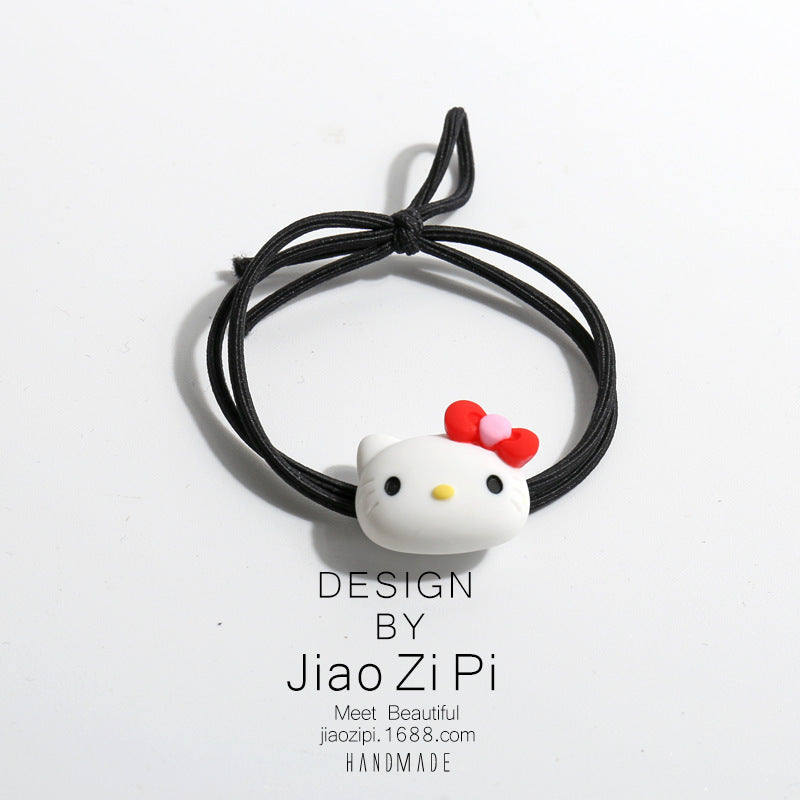 Resin cartoon cute and sweet hair rope (Minimo de Compra 2) MIC-JZP025