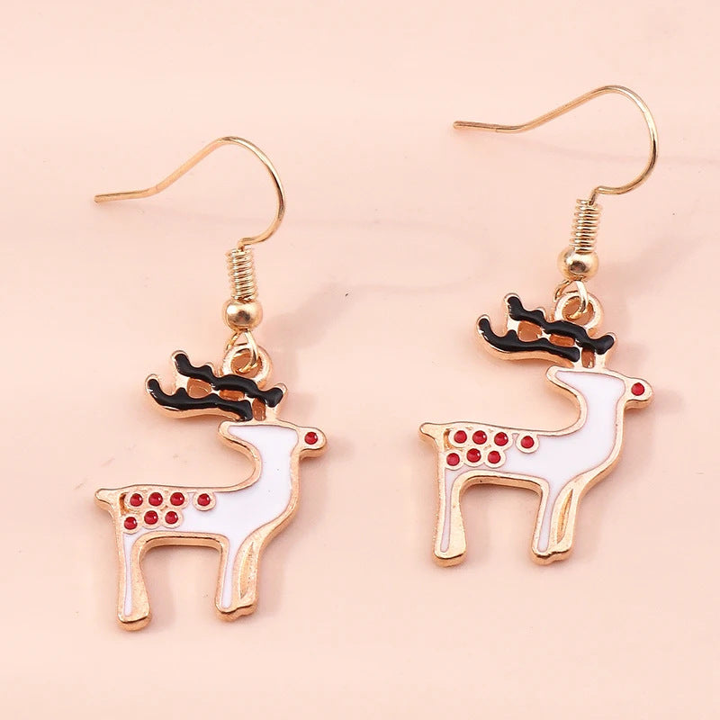 Acrylic Christmas Tree Earrings (Minimo de Compra 10)  MIC-YuQ003