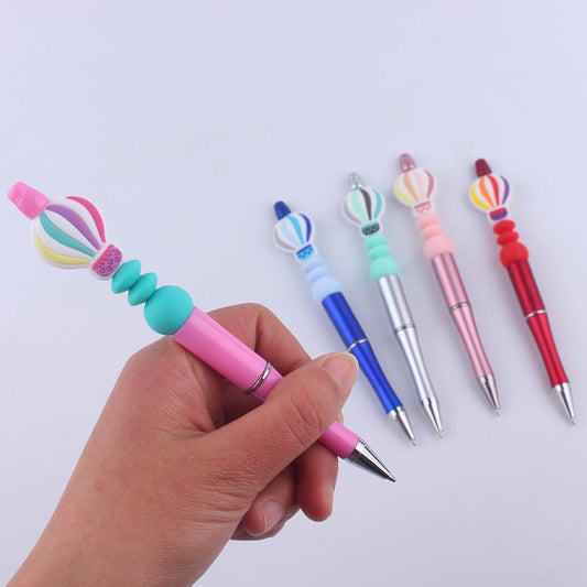 Creative Handmade Silicone Hot Air Balloon DIY Bead Pen GuangTian001