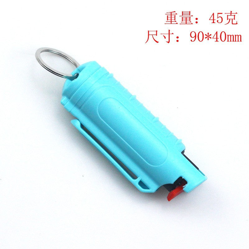 alloy PU anti wolf keychain CanW020