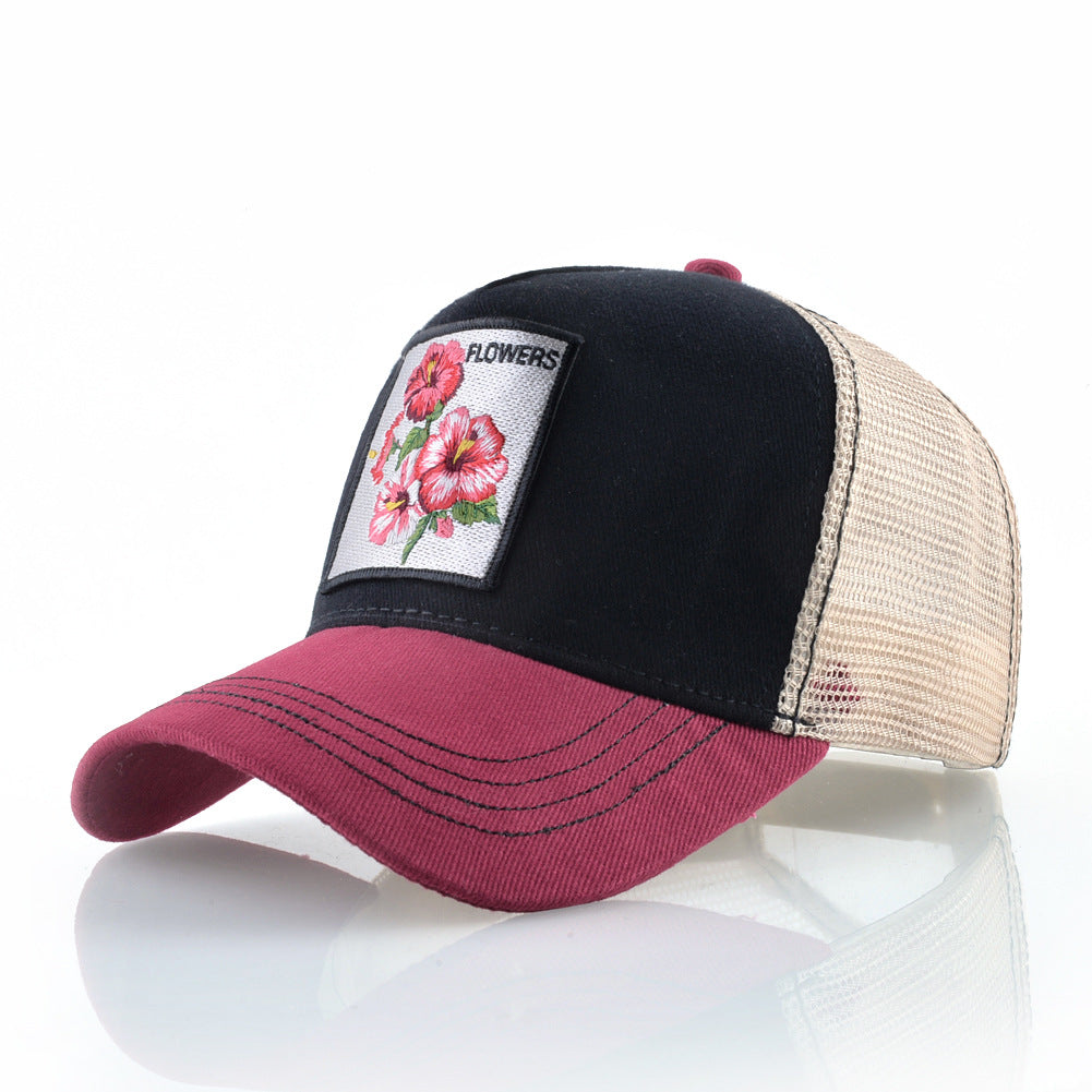 Nylon embroidered animal Baseball cap MYA-DSM011