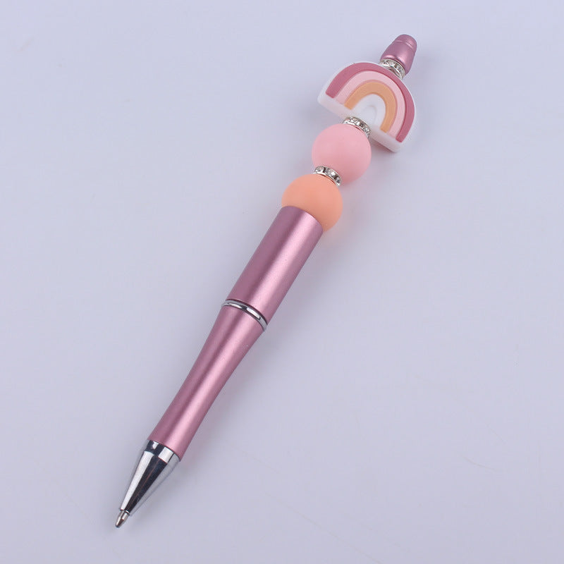 Handmade Rainbow Silicone DIY Bead Pen GuangTian002