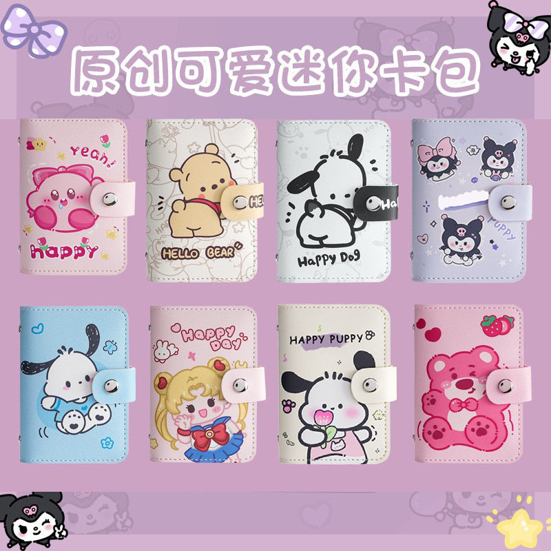 PU printed cartoon cute zero wallet (Minimo de compra 3) MIC-JiaL008