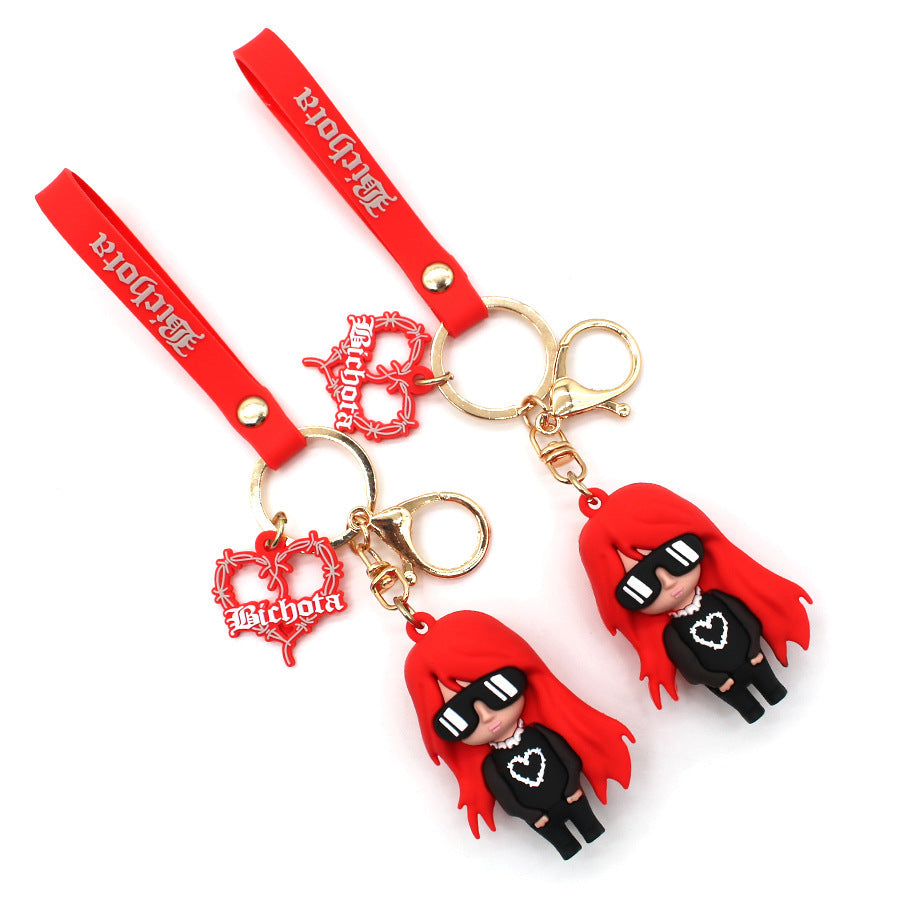 Keychain PVC Cute Cartoon Pendant (F) HAn012