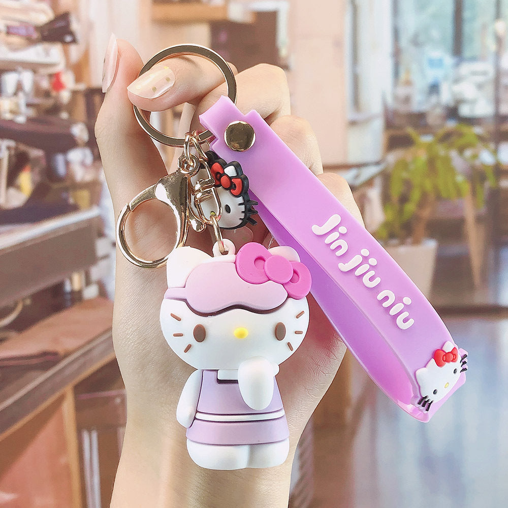 PVC cartoon doll keychain MIC-ZhiC001