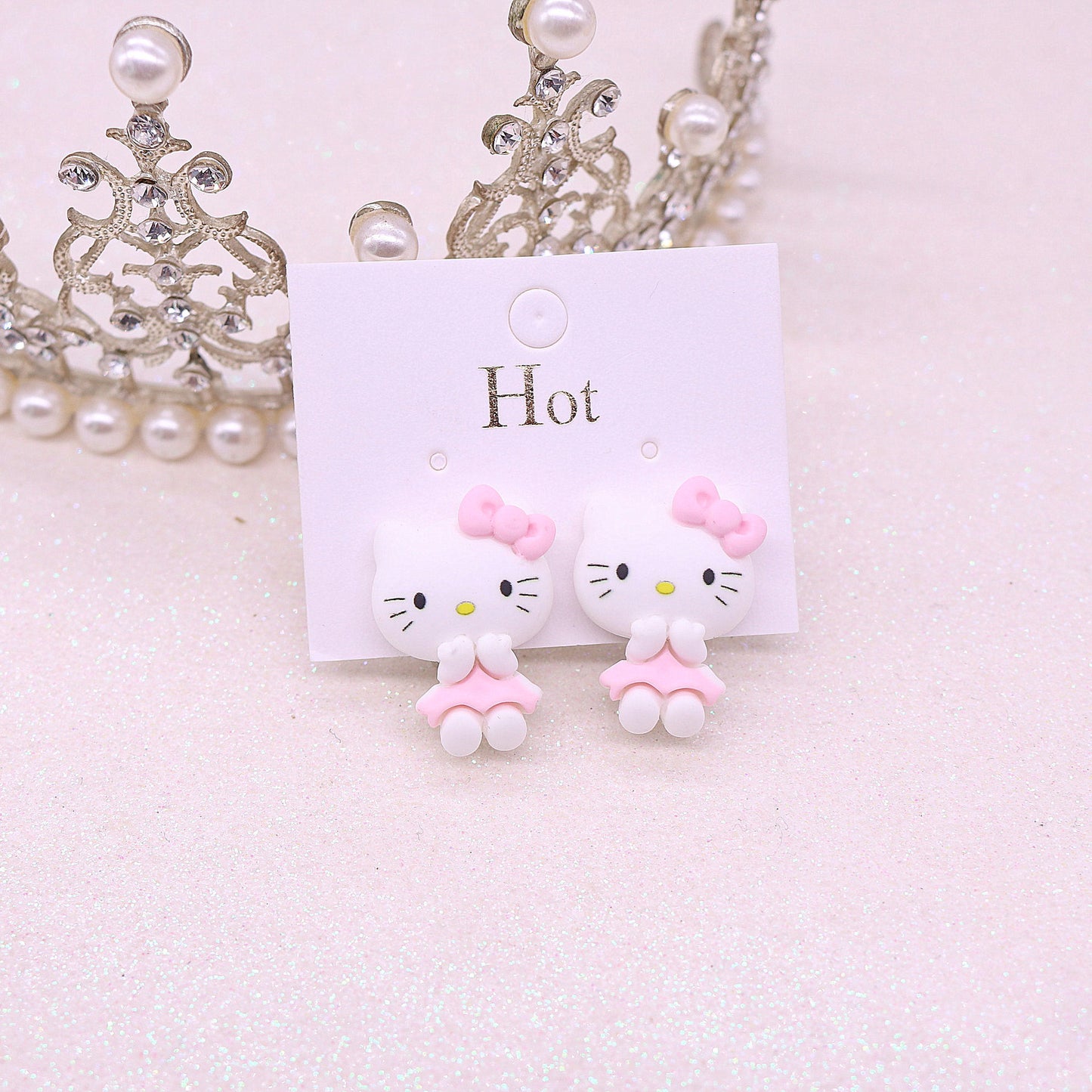 Resin cute cartoon ear clip (Mimimo de compra 2) MIC-MuM016