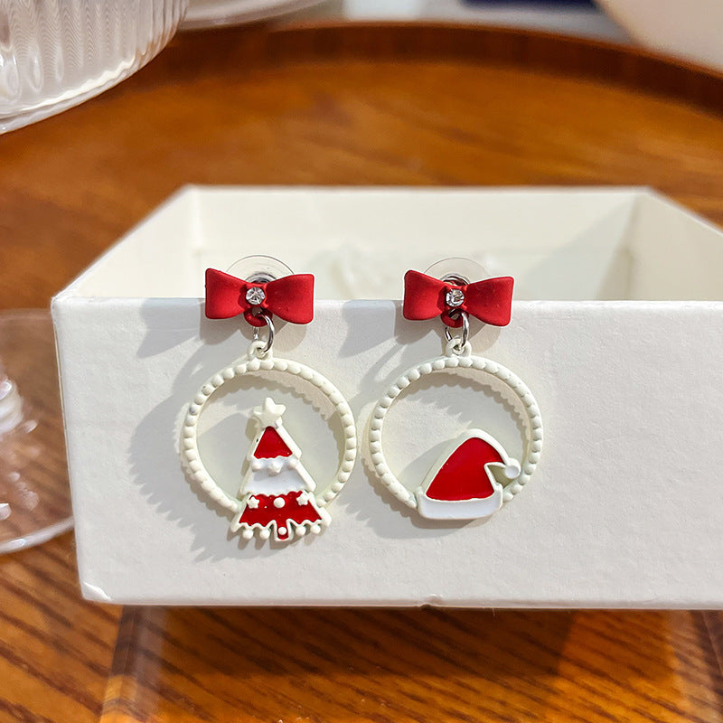 Alloy Christmas New Cartoon Earrings MYA-QingH010