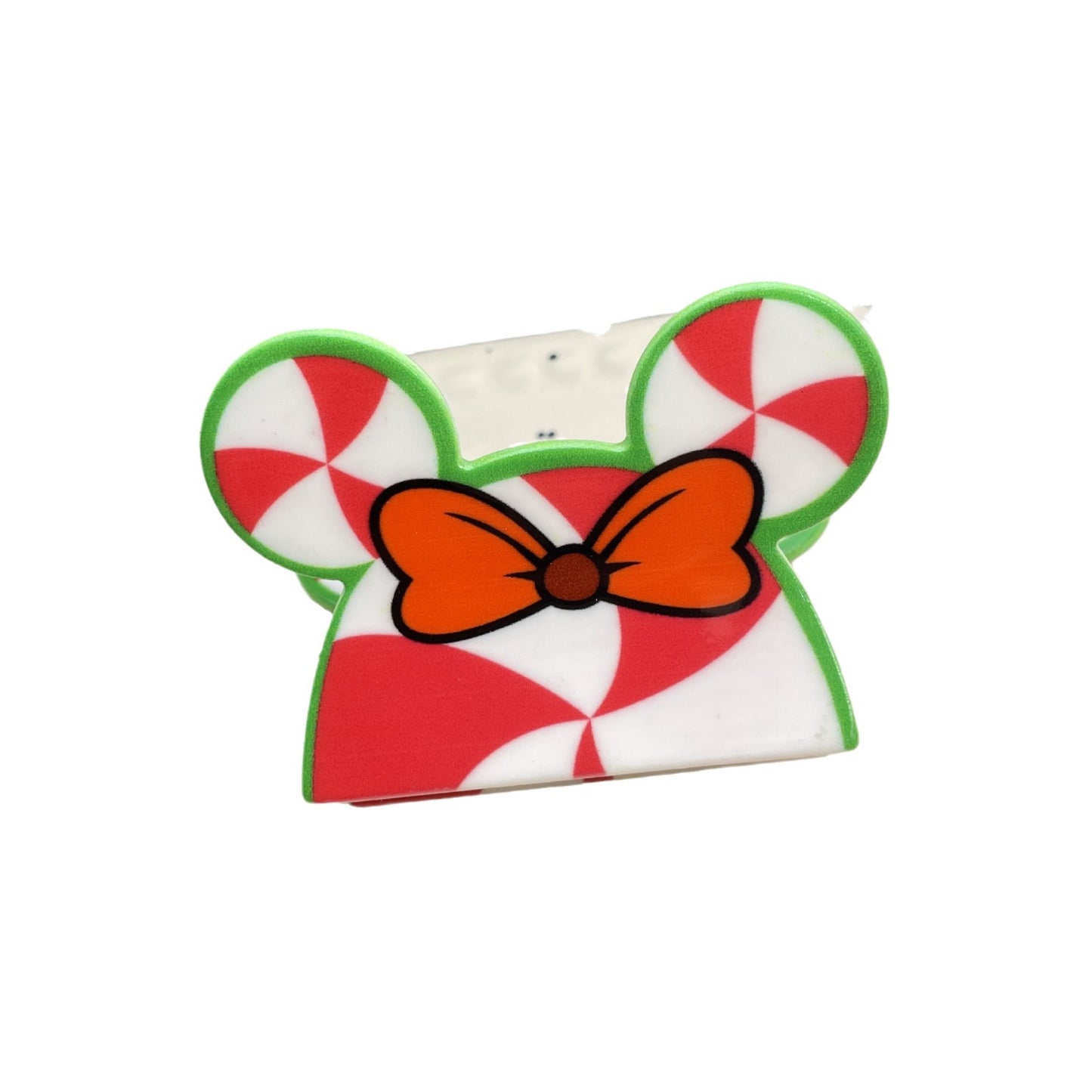 Plastic cartoon teddy bear butterfly hair clip (Minimo de Compra 2) MYA-AZX005