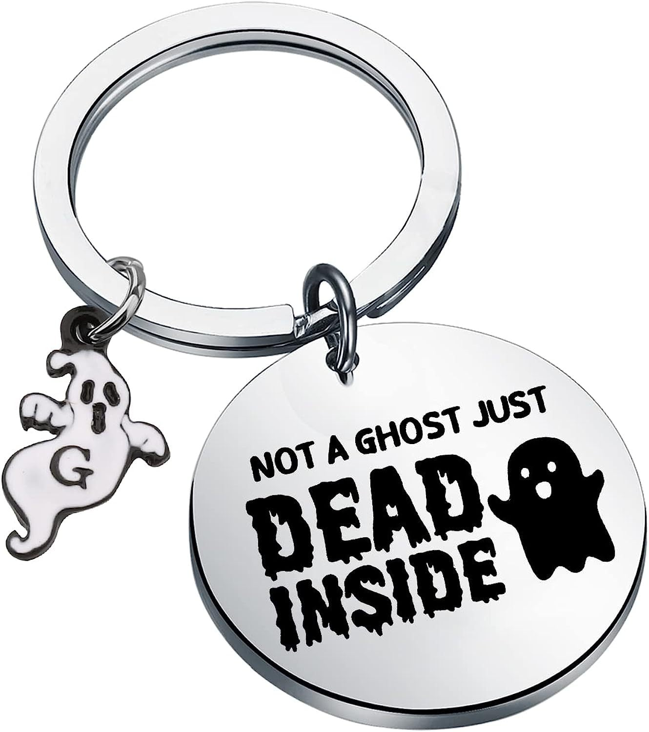 Stainless steel Halloween series keychain MYA-XinJ017