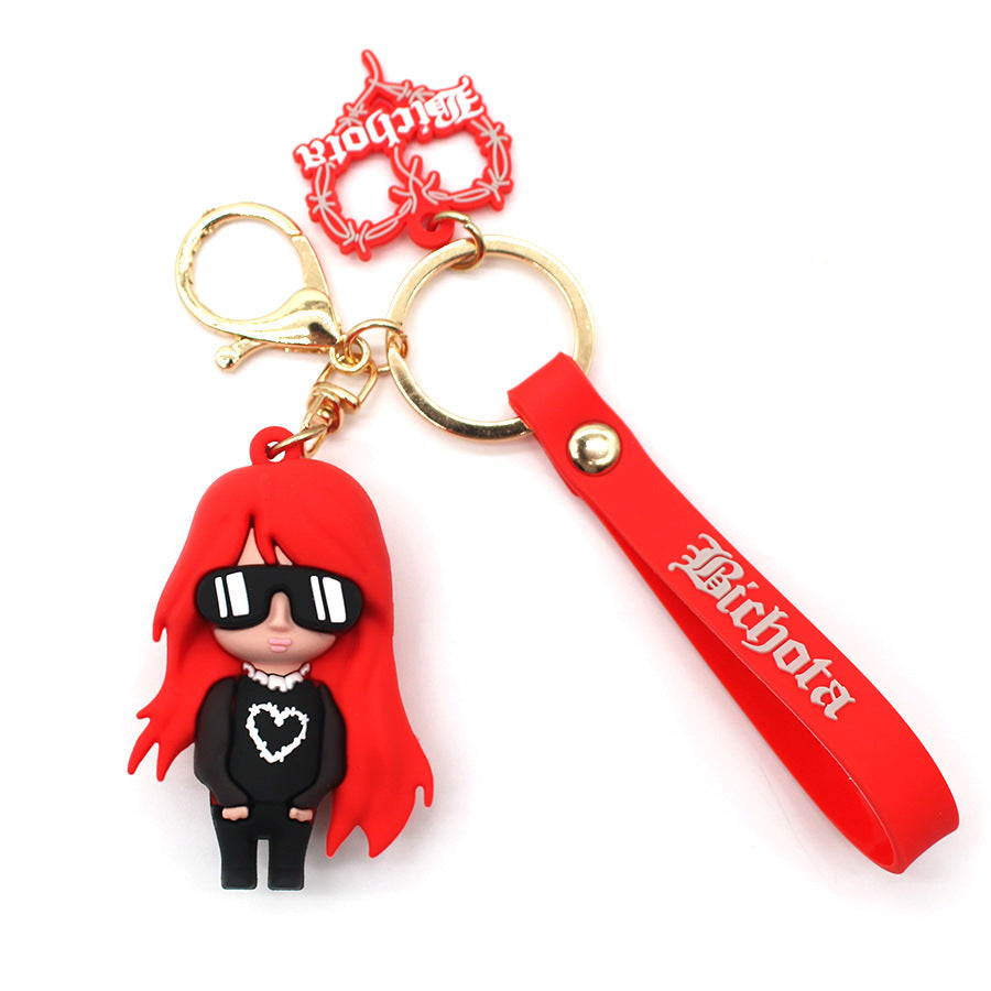 Keychain PVC Cute Cartoon Pendant (F) HAn012