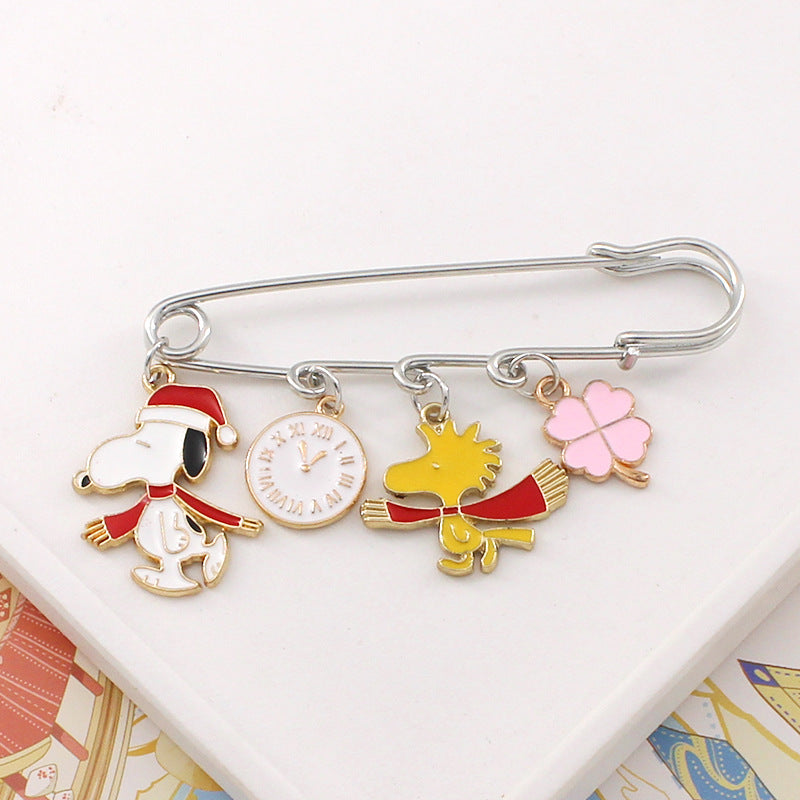 Alloy cartoon animal brooch (Minimo de compra 2) MIC-LiY016