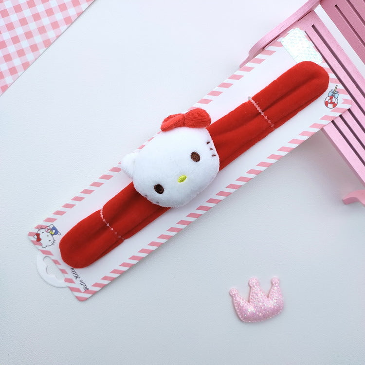 Plush cute cartoon hair loop (Minimo de compra 10)  MIC-LangK001