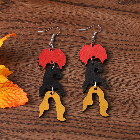 Acrylic New Halloween Collection Earrings (Minimo de Compra 2) MYA-ChuL004