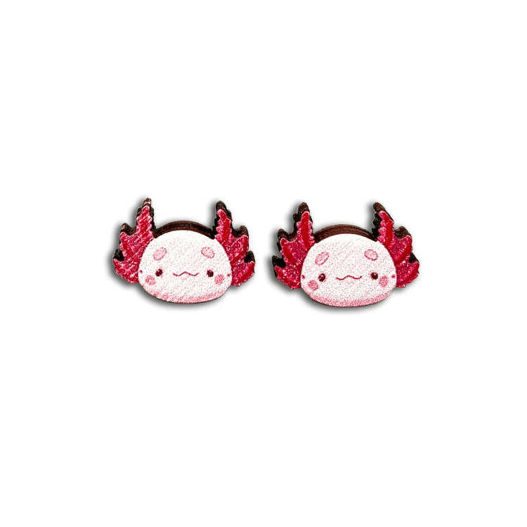 Alloy Cute Animal Salamander Earrings MYA-SanY004