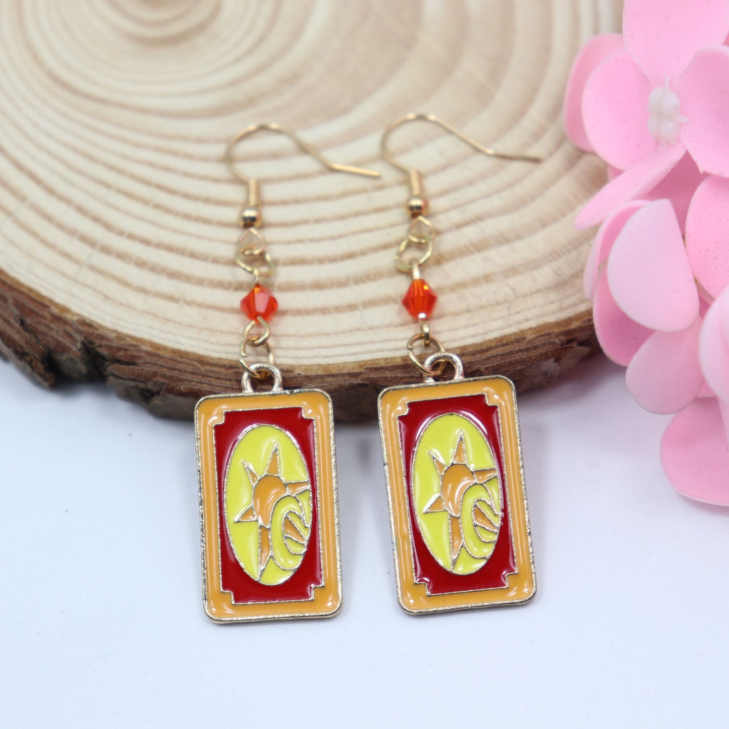 Alloy versatile cherry blossom earrings (Minimo de Compra 2) MIC-XuXin001