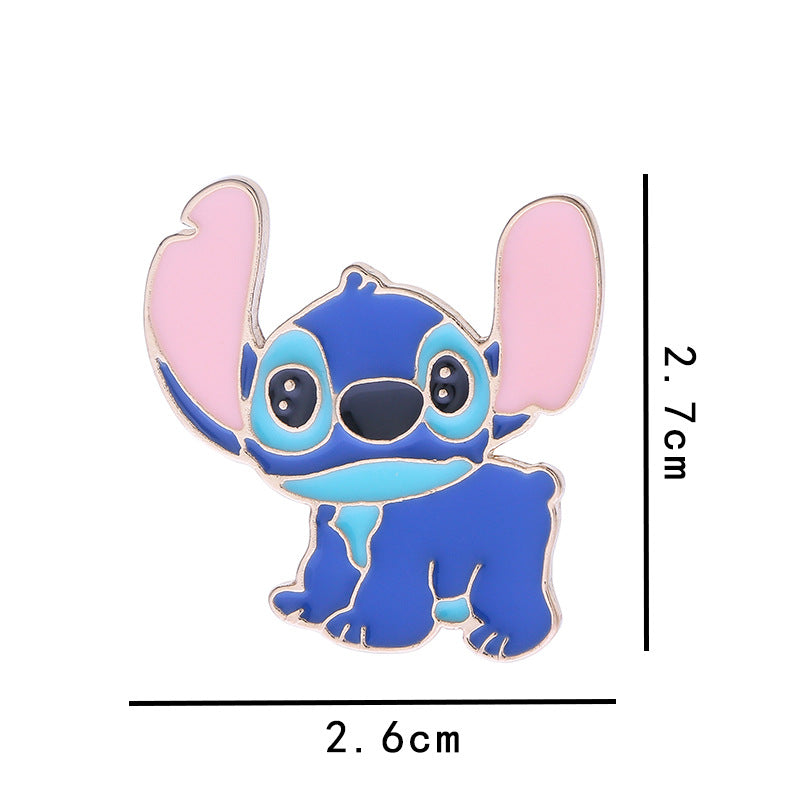 Alloy cartoon classic anime brooch MIC-WXJ020