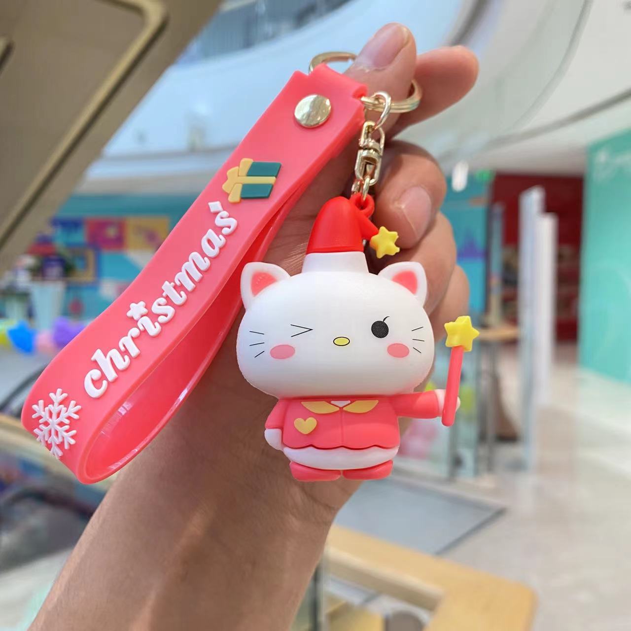 PVC cartoon cute pet cute keychain MIC-PengY042