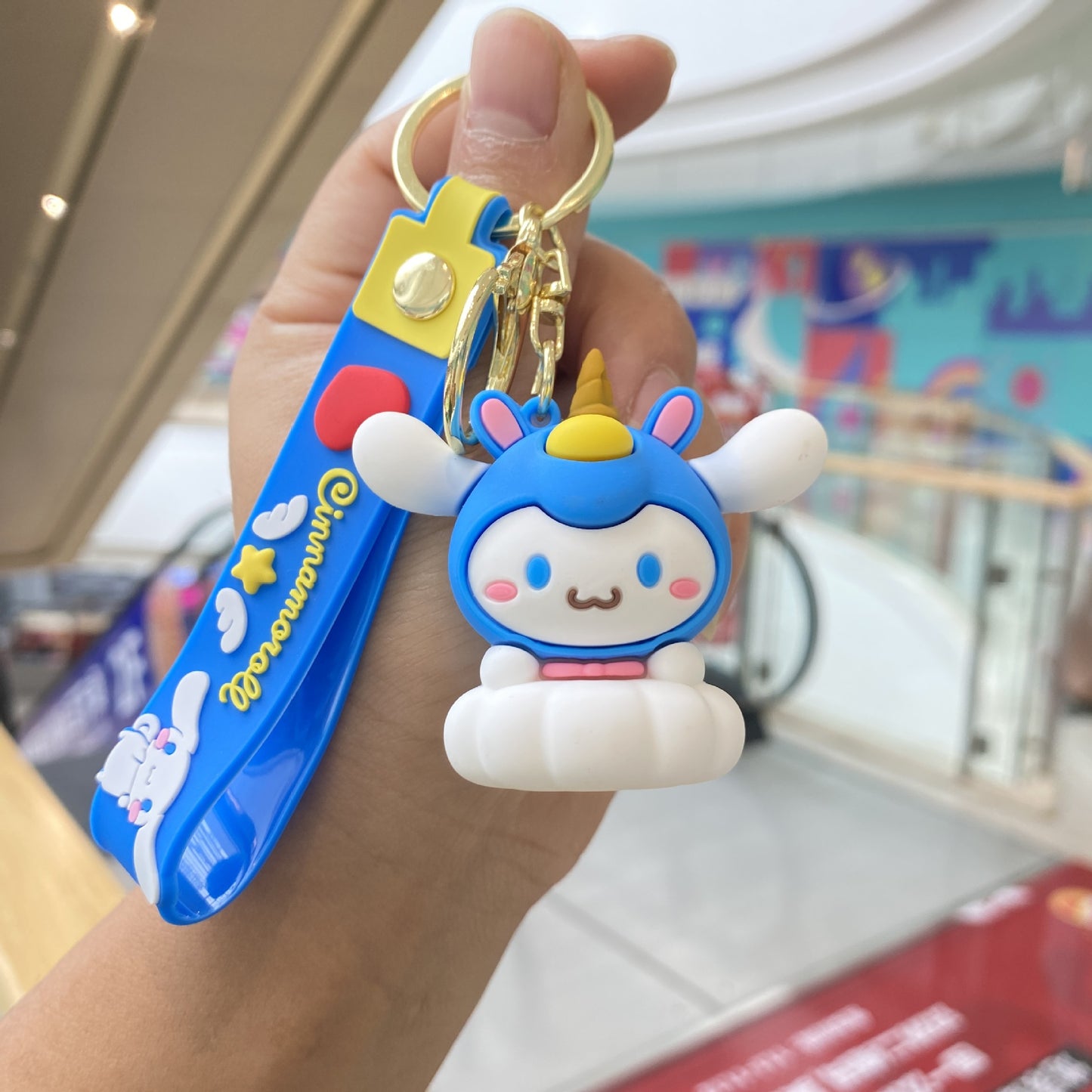 PVC cartoon cute pet cute keychain MYA-PengY044