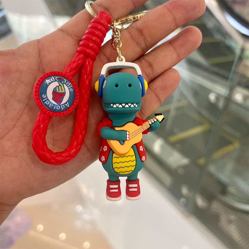 PVC sports dinosaur cartoon keychain MIC-MiaoY075