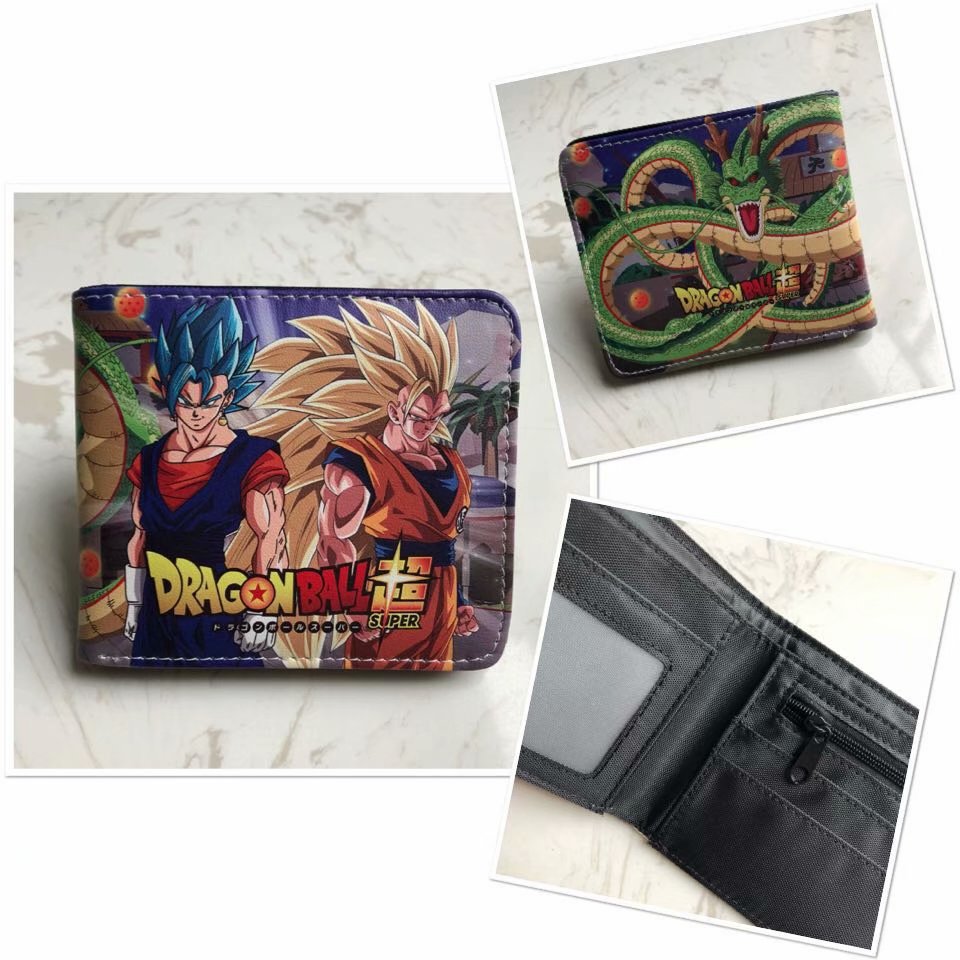 PU Seven Dragon Ball Short Wallet MIC-HaoJ010