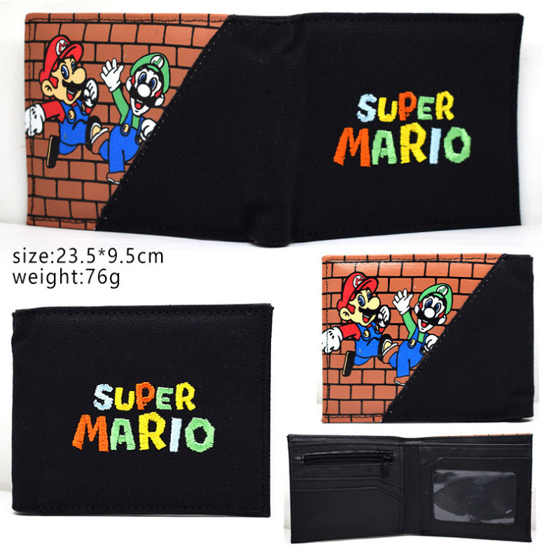 PU Mario Short Wallet MIC-HaoJ011