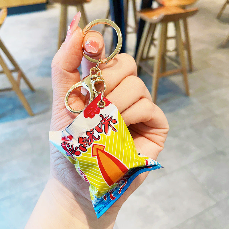 PVC New Food Keychain MIC-MLZ025