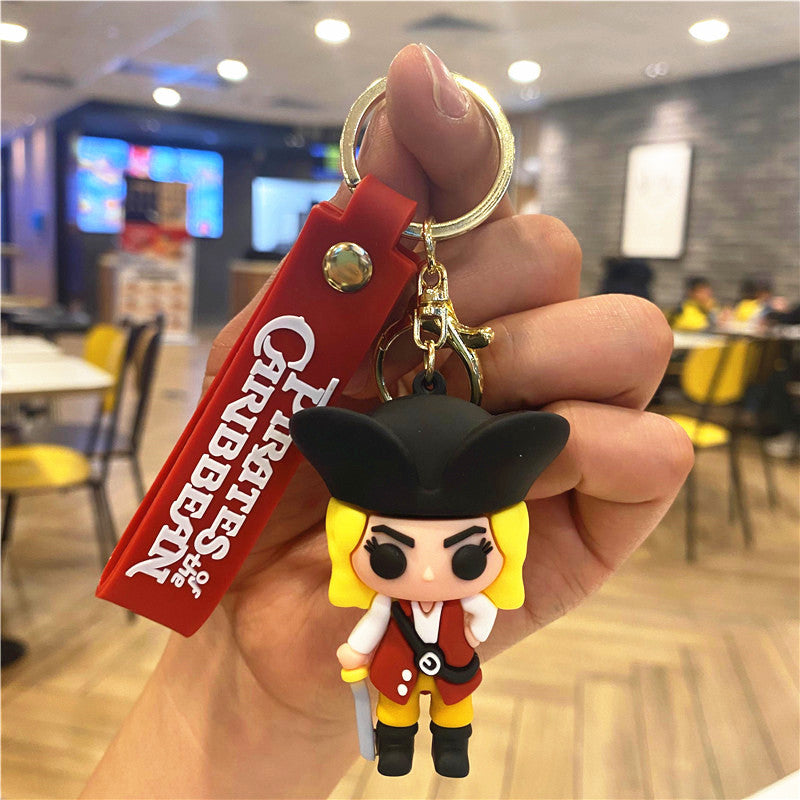 PVC new cartoon doll keychain MIC-YiM005