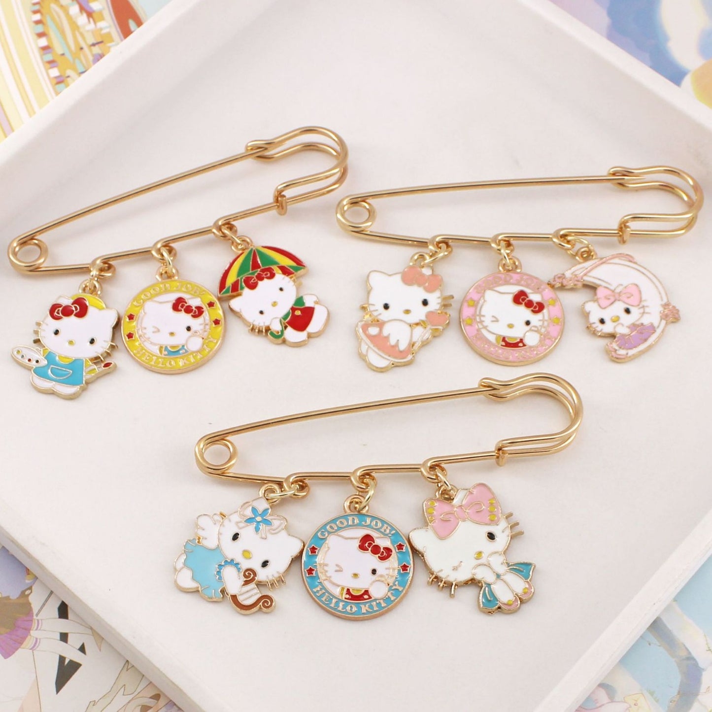 Alloy cute cartoon anime brooch (Minimo de compra 2) MYA--LiY039