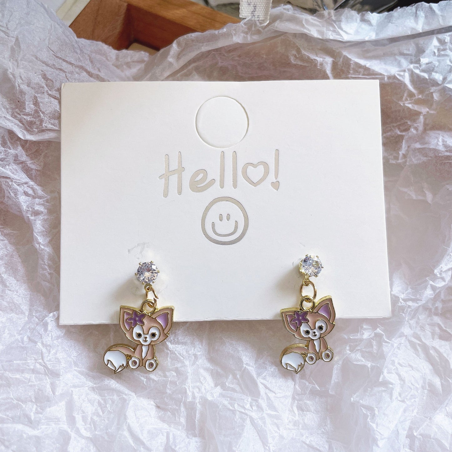 Alloy animation earrings MIC-YiJ013