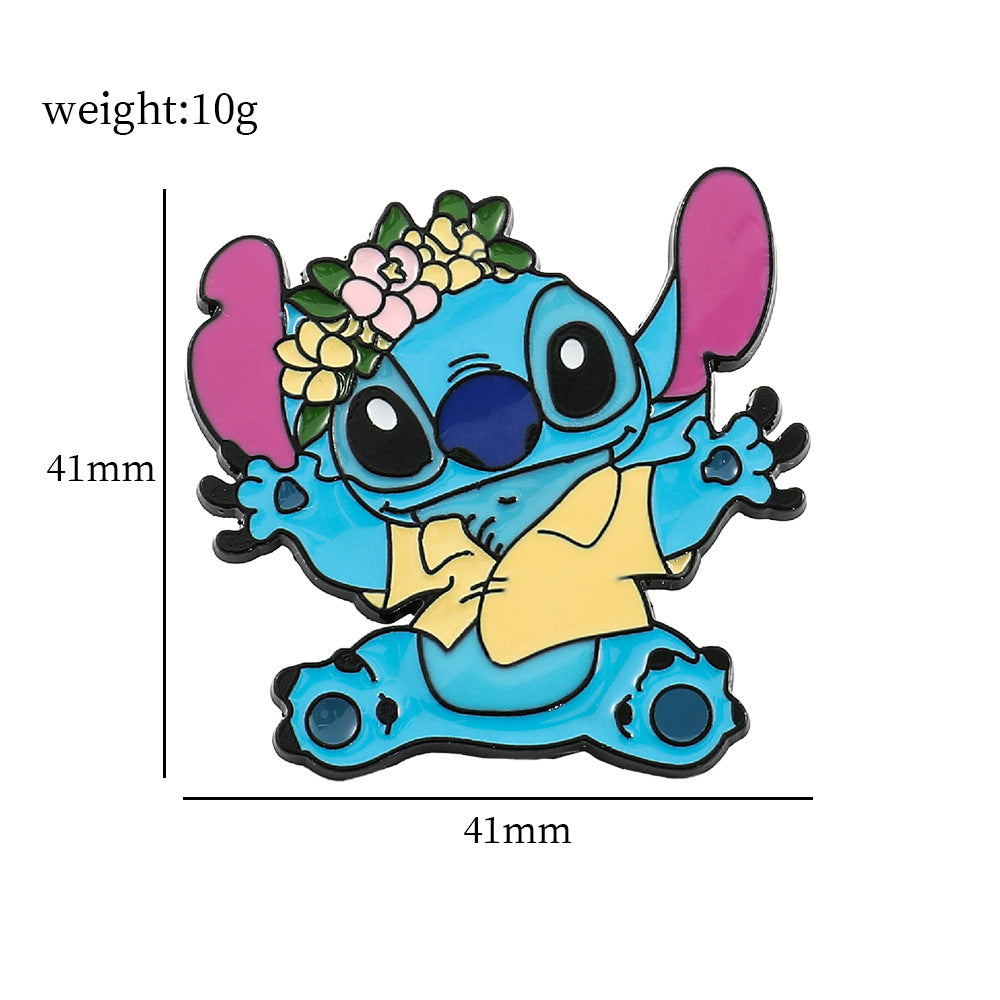 Alloy cartoon cute brooch (Minimo de compra 2) MIC-ZhuoL002