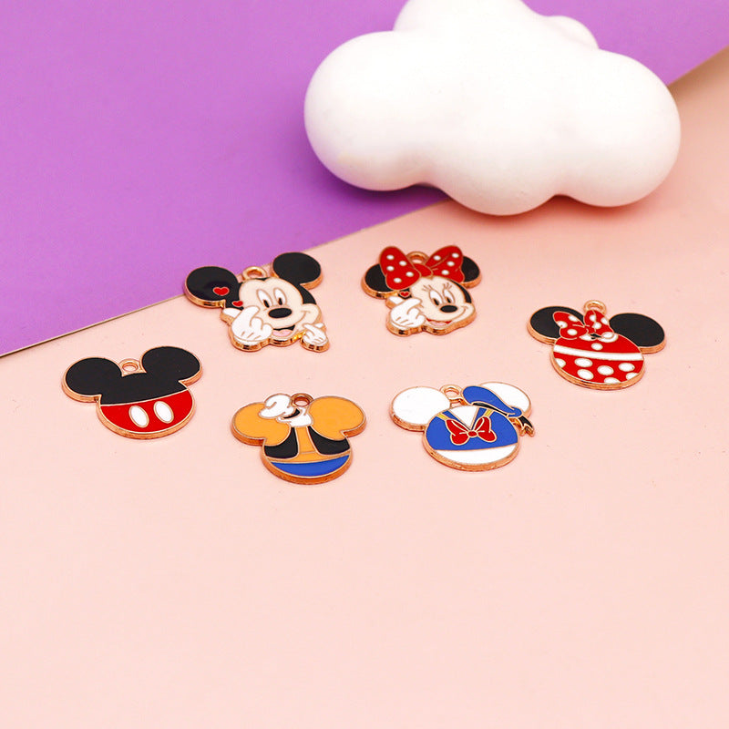 Alloy cartoon small animal pendant (Minimo de Compra 10) MIC-JingX010