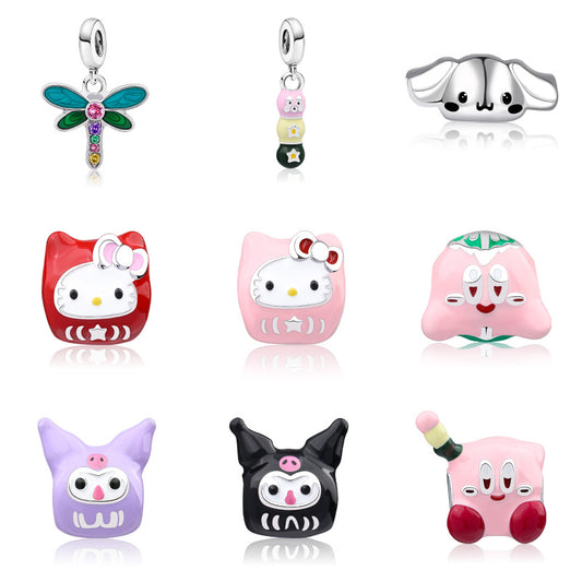 Three-dimensional Cute Cartoon Bracelet Pendant Accessory JiaR003