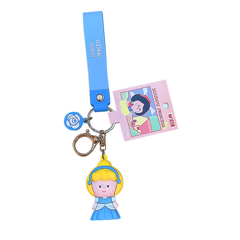 PVC Bean Princess Keychain MIC-JinG002