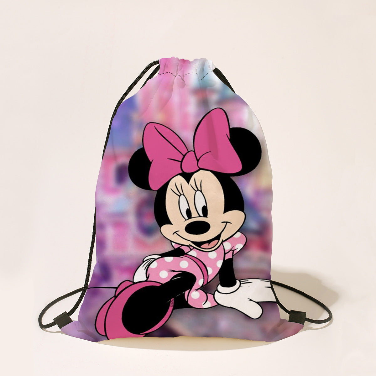 Polyester Cartoon drawstring backpack (Minimo de Compra 2) MYA-QB005