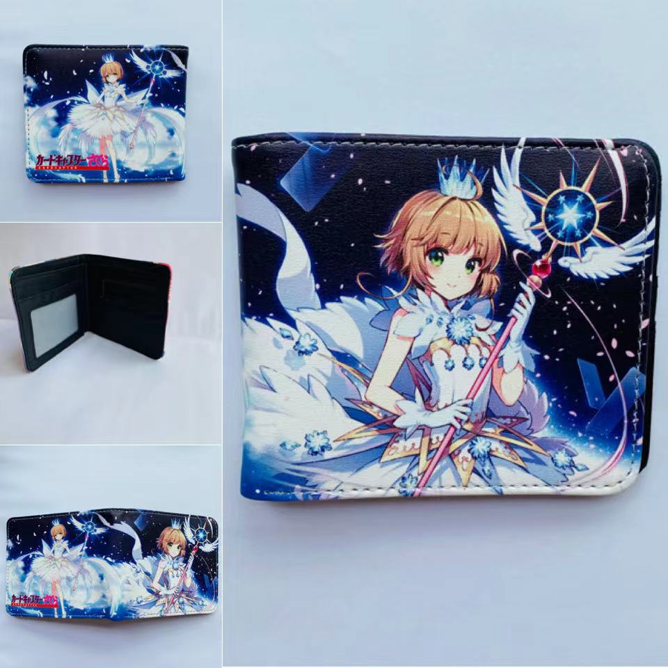 PU cartoon anime short zipper wallet MIC-ChangY008